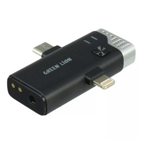 میکروفون یقه ای بی سیم گرین لاین مدل GN3IN1MIC360D